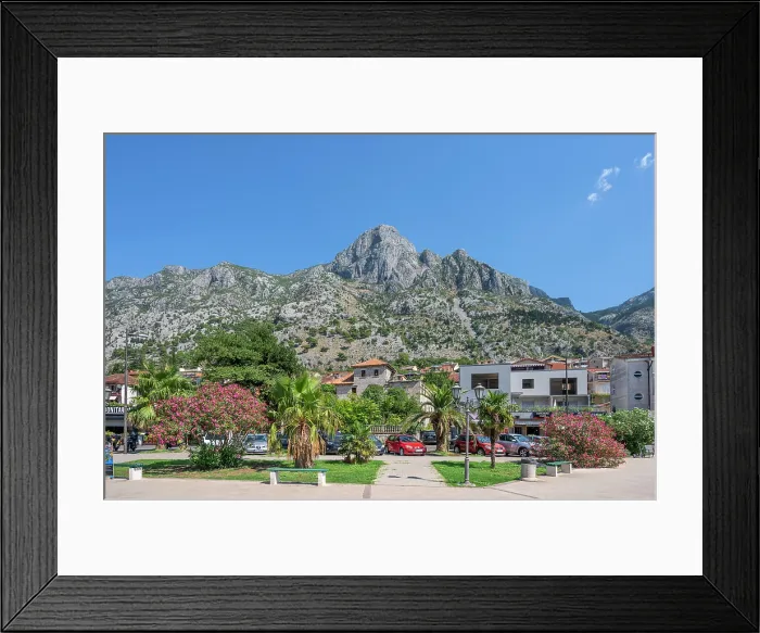 Framed Print : Seafront of Kotor, Montenegro Framed Print : Seafront of Kotor, Montenegro