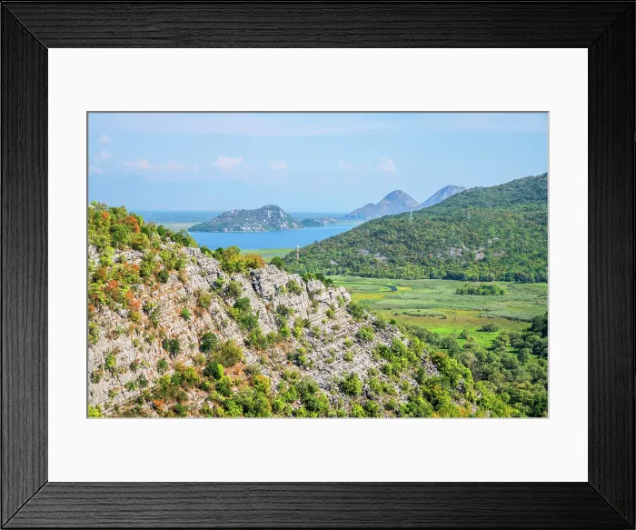 Framed Print : Rijeka Crnojevica, Crnojevica River Delta near Lake Skadar, Montenegro Framed Print : Rijeka Crnojevica, Crnojevica River Delta near Lake Skadar, Montenegro