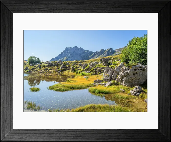 Framed Print : Lake Valovito Jezero near Sedlo pass, Durmitor National Park, Zabljak, Montenegro Framed Print : Lake Valovito Jezero near Sedlo pass, Durmitor National Park, Zabljak, Montenegro