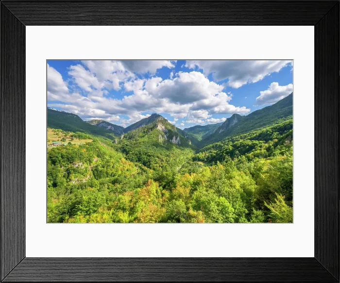Framed Print : Tara canyon, Durmitor National Park, Zabljak, Montenegro Framed Print : Tara canyon, Durmitor National Park, Zabljak, Montenegro