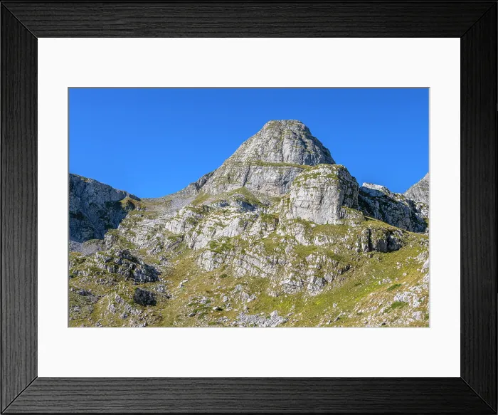 Framed Print : Stitan mountain at Kucka Krajina mountains, Verusa, Montenegro Framed Print : Stitan mountain at Kucka Krajina mountains, Verusa, Montenegro