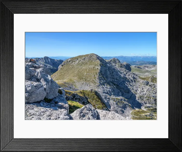 Framed Print : Surdup mountain at Kucka Krajina mountains, Verusa, Montenegro Framed Print : Surdup mountain at Kucka Krajina mountains, Verusa, Montenegro