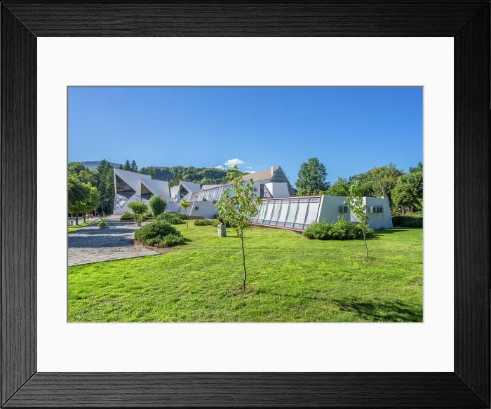 Framed Print : Town hall of Kolasin, Montenegro Framed Print : Town hall of Kolasin, Montenegro