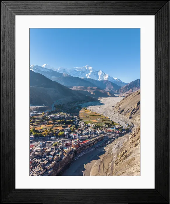 Framed Print : Nilgiri mountain and Kali Gandaki river, Kagbeni, Lower Mustang, Nepal Framed Print : Nilgiri mountain and Kali Gandaki river, Kagbeni, Lower Mustang, Nepal