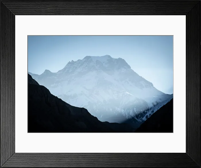 Framed Print : Morning view of mountains above Muktinath from Kagbeni, Lower Mustang, Nepal Framed Print : Morning view of mountains above Muktinath from Kagbeni, Lower Mustang, Nepal