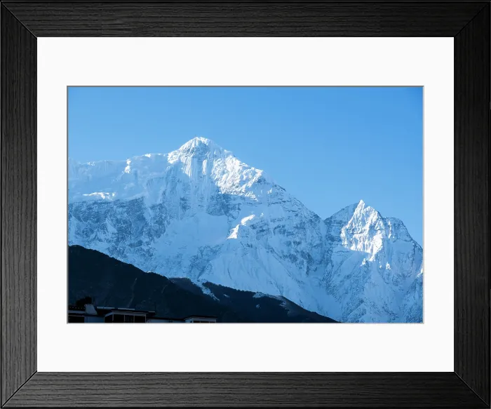 Framed Print : Nilgiri mountain from Kagbeni, Lower Mustang, Nepal Framed Print : Nilgiri mountain from Kagbeni, Lower Mustang, Nepal