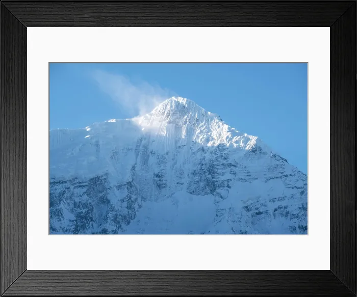 Framed Print : Nilgiri mountain from Kagbeni, Lower Mustang, Nepal Framed Print : Nilgiri mountain from Kagbeni, Lower Mustang, Nepal