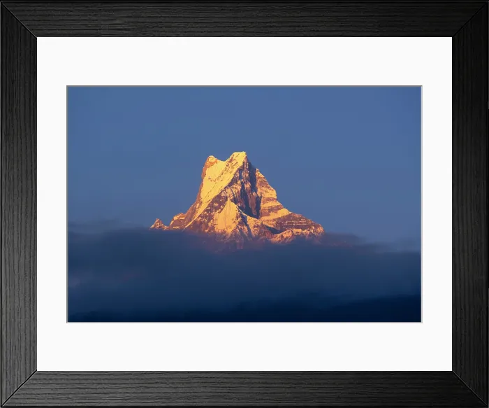 Framed Print : Machhapuchhare (Fishtail) mountain, Annapurna Region, Gandaki Province, Nepal Framed Print : Machhapuchhare (Fishtail) mountain, Annapurna Region, Gandaki Province, Nepal