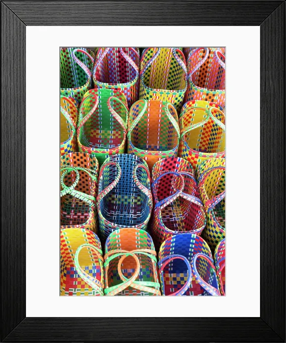 Framed Print : Myanmar, Burma, Shan, Inle Lake, Nyaungshwe, Nyaung Shwe, Nyaungshwe market, colourful baskets Framed Print : Myanmar, Burma, Shan, Inle Lake, Nyaungshwe, Nyaung Shwe, Nyaungshwe market, colourful baskets
