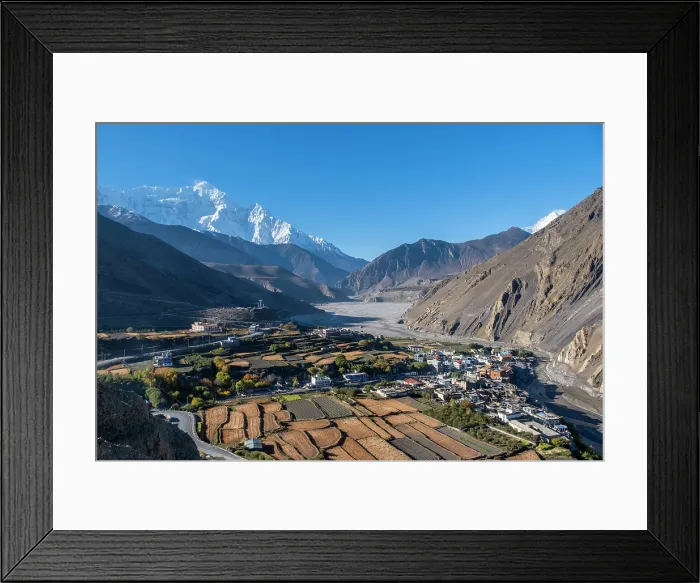 Framed Print : Nilgiri mountain and Kali Gandaki river, Kagbeni, Lower Mustang, Nepal Framed Print : Nilgiri mountain and Kali Gandaki river, Kagbeni, Lower Mustang, Nepal