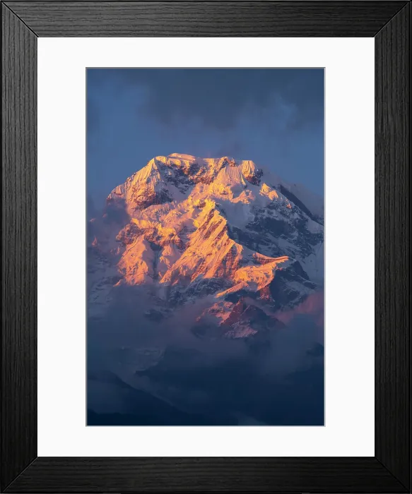 Framed Print : Annapurna South from Ghandruk, Annapurna Region, Gandaki Province, Nepal Framed Print : Annapurna South from Ghandruk, Annapurna Region, Gandaki Province, Nepal