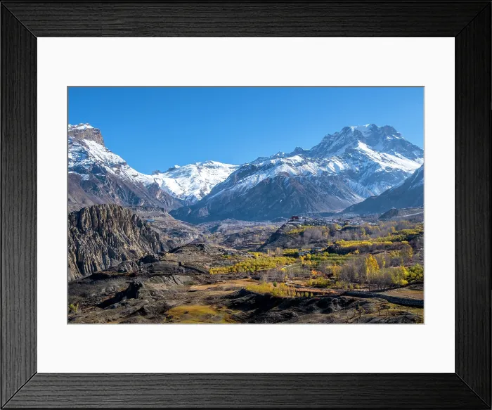 Framed Print : Jharkot village nr Muktinath, Lower Mustang, Nepal Framed Print : Jharkot village nr Muktinath, Lower Mustang, Nepal