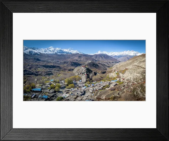 Framed Print : Jhon village near Muktinath, Lower Mustang, Nepal Framed Print : Jhon village near Muktinath, Lower Mustang, Nepal