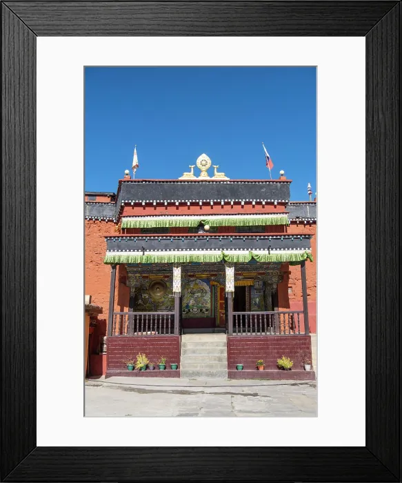 Framed Print : Buddhist monastery at Jharkot village (near Muktinath), Lower Mustang, Nepal Framed Print : Buddhist monastery at Jharkot village (near Muktinath), Lower Mustang, Nepal