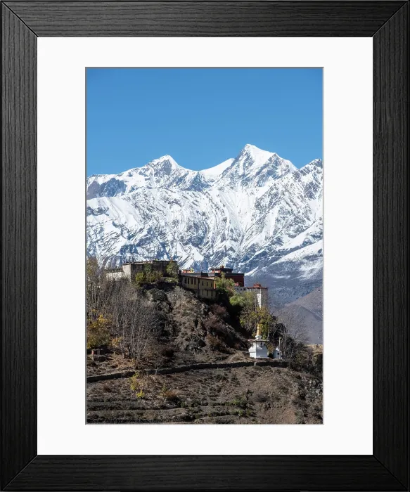 Framed Print : Jharkot village nr Muktinath, Lower Mustang, Nepal Framed Print : Jharkot village nr Muktinath, Lower Mustang, Nepal