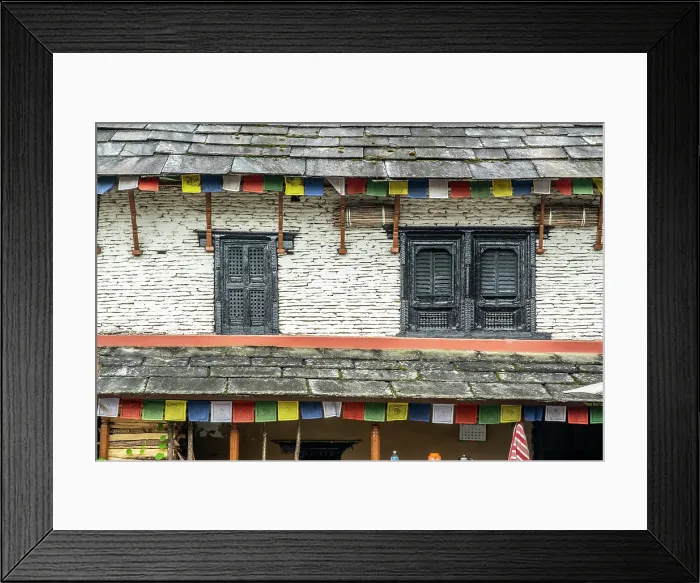 Framed Print : Traditional farmhouse, Ghandruk village, Annapurna Region, Gandaki Province, Nepal Framed Print : Traditional farmhouse, Ghandruk village, Annapurna Region, Gandaki Province, Nepal