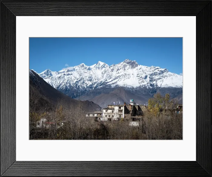 Framed Print : Jharkot village nr Muktinath, Lower Mustang, Nepal Framed Print : Jharkot village nr Muktinath, Lower Mustang, Nepal