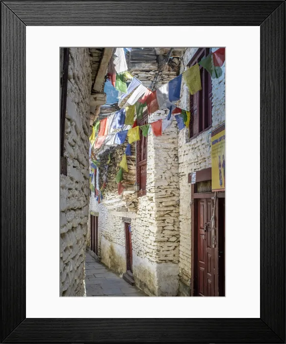 Framed Print : Marpha Village, Lower Mustang, Nepal Framed Print : Marpha Village, Lower Mustang, Nepal