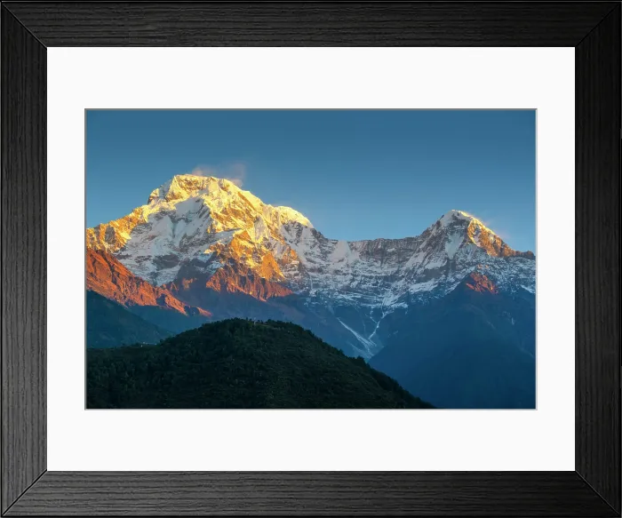 Framed Print : Annapurna South from Ghandruk, Annapurna Region, Gandaki Province, Nepal Framed Print : Annapurna South from Ghandruk, Annapurna Region, Gandaki Province, Nepal