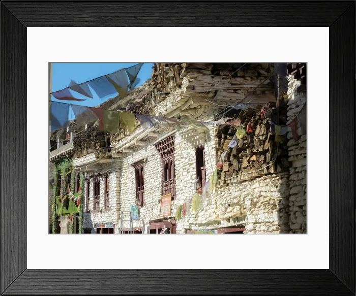 Framed Print : Marpha Village, Lower Mustang, Nepal Framed Print : Marpha Village, Lower Mustang, Nepal