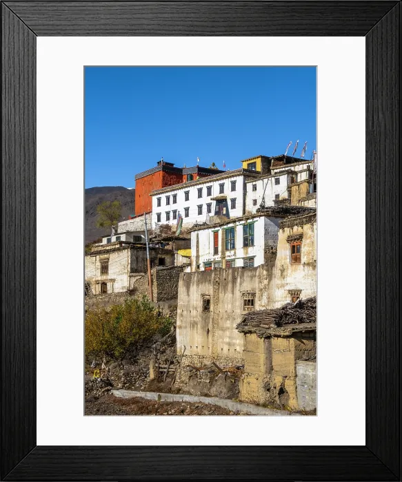 Framed Print : Jharkot village nr Muktinath, Lower Mustang, Nepal Framed Print : Jharkot village nr Muktinath, Lower Mustang, Nepal