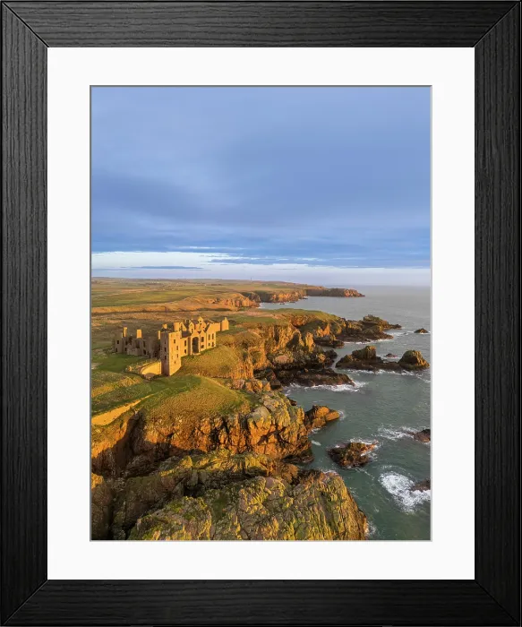 Framed Print : Slains Castle, Cruden Bay, Aberdeenshire, Scotland Framed Print : Slains Castle, Cruden Bay, Aberdeenshire, Scotland