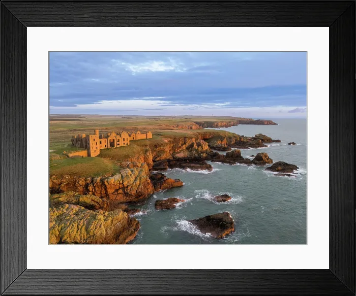 Framed Print : Slains Castle, Cruden Bay, Aberdeenshire, Scotland Framed Print : Slains Castle, Cruden Bay, Aberdeenshire, Scotland