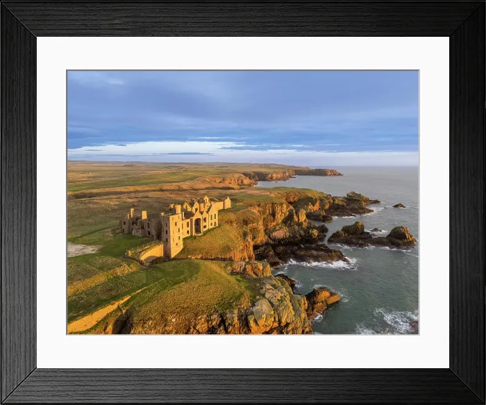 Framed Print : Slains Castle, Cruden Bay, Aberdeenshire, Scotland Framed Print : Slains Castle, Cruden Bay, Aberdeenshire, Scotland