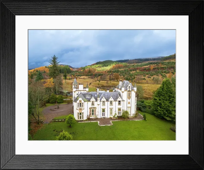 Framed Print : Dalnaglar Castle, Blairgowrie, Perthshire, Scotland, UK Framed Print : Dalnaglar Castle, Blairgowrie, Perthshire, Scotland, UK