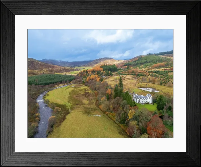 Framed Print : Dalnaglar Castle, Blairgowrie, Perthshire, Scotland, UK Framed Print : Dalnaglar Castle, Blairgowrie, Perthshire, Scotland, UK