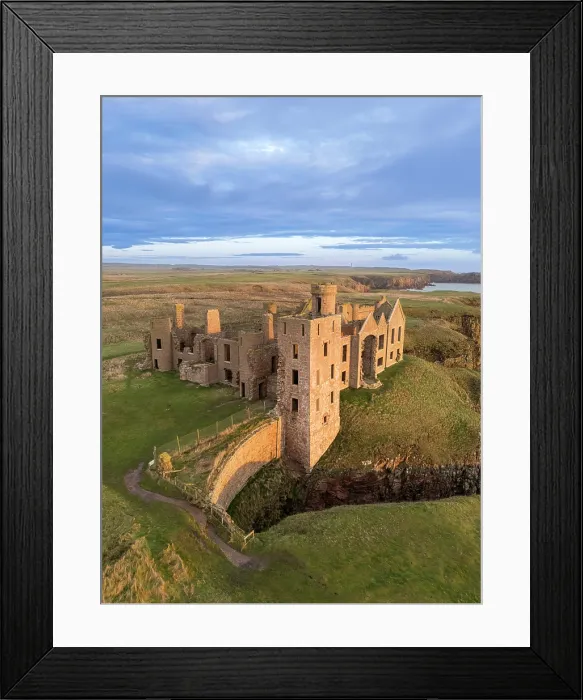 Framed Print : Slains Castle, Cruden Bay, Aberdeenshire, Scotland Framed Print : Slains Castle, Cruden Bay, Aberdeenshire, Scotland