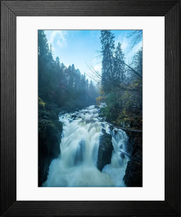 Framed Print : Falls on the River Braan, Dunkeld, Perth and Kinross, Perthshire, Scotland Framed Print : Falls on the River Braan, Dunkeld, Perth and Kinross, Perthshire, Scotland
