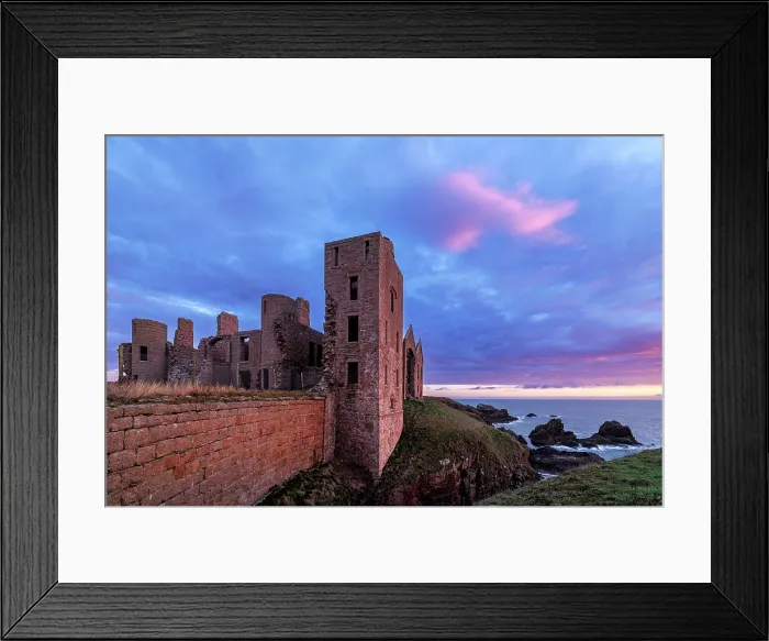 Framed Print : Slains Castle, Cruden Bay, Aberdeenshire, Scotland Framed Print : Slains Castle, Cruden Bay, Aberdeenshire, Scotland