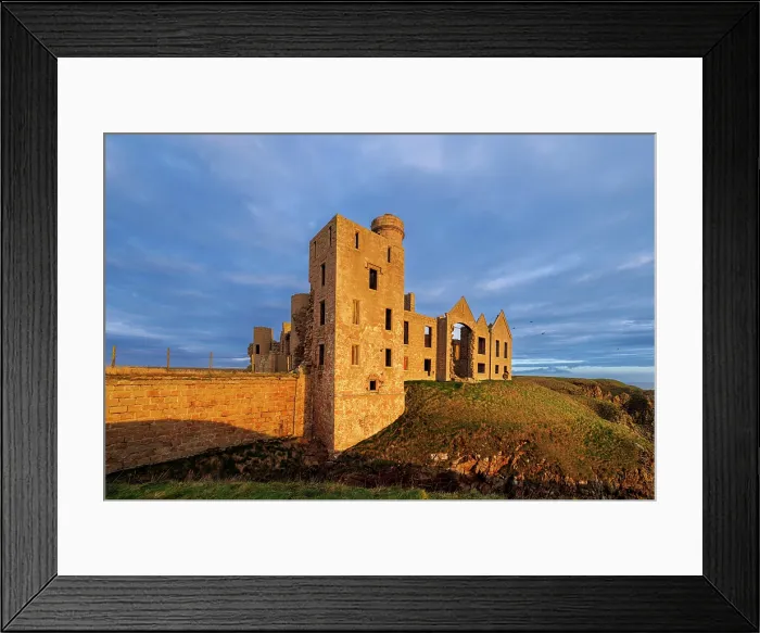 Framed Print : Slains Castle, Cruden Bay, Aberdeenshire, Scotland Framed Print : Slains Castle, Cruden Bay, Aberdeenshire, Scotland