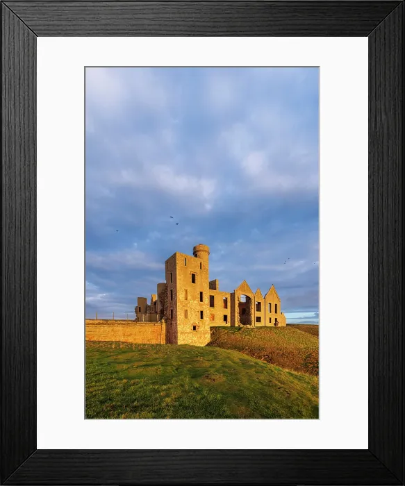 Framed Print : Slains Castle, Cruden Bay, Aberdeenshire, Scotland Framed Print : Slains Castle, Cruden Bay, Aberdeenshire, Scotland