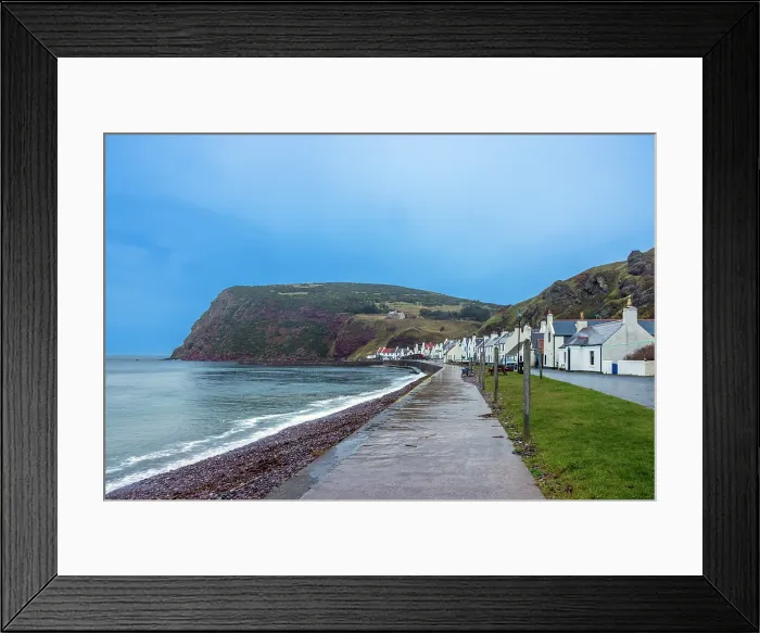 Framed Print : Pennan village, Aberdeenshire, Scotland, UK Framed Print : Pennan village, Aberdeenshire, Scotland, UK