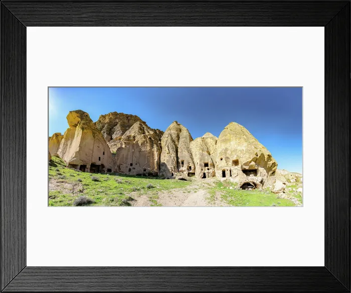 Framed Print : Fairy chimneys and cave dwellings of Selime Monastery, Aksaray Province, Cappadocia, Central Anatolia, Turkey Framed Print : Fairy chimneys and cave dwellings of Selime Monastery, Aksaray Province, Cappadocia, Central Anatolia, Turkey