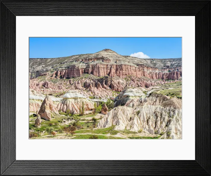 Framed Print : Rock formations and fairy chimneys, Sword Valley, Goreme National Park, Cappadocia, Central Anatolia, Turkey Framed Print : Rock formations and fairy chimneys, Sword Valley, Goreme National Park, Cappadocia, Central Anatolia, Turkey