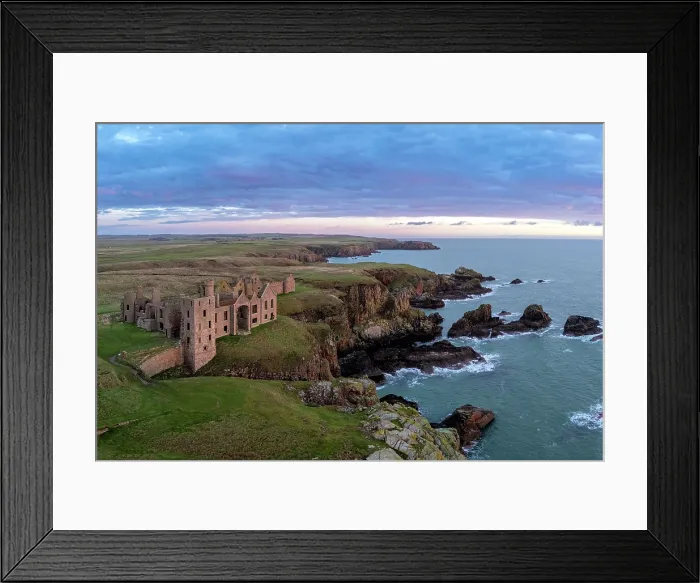 Framed Print : Slains Castle, Cruden Bay, Aberdeenshire, Scotland Framed Print : Slains Castle, Cruden Bay, Aberdeenshire, Scotland