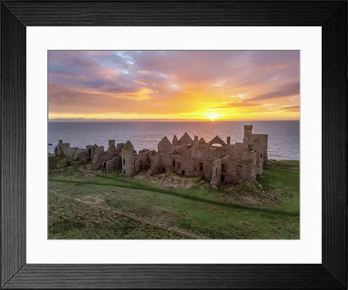 Framed Print : Slains Castle, Cruden Bay, Aberdeenshire, Scotland Framed Print : Slains Castle, Cruden Bay, Aberdeenshire, Scotland