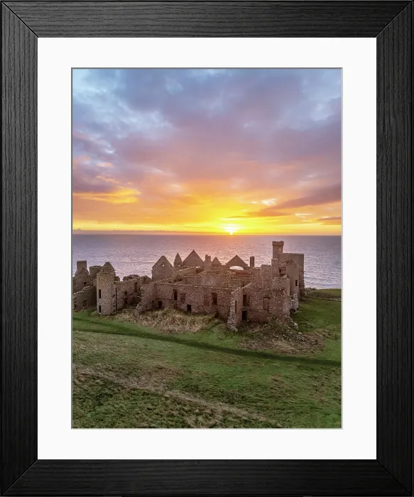 Framed Print : Slains Castle, Cruden Bay, Aberdeenshire, Scotland Framed Print : Slains Castle, Cruden Bay, Aberdeenshire, Scotland
