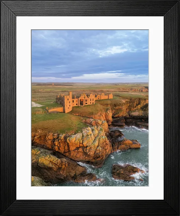 Framed Print : Slains Castle, Cruden Bay, Aberdeenshire, Scotland Framed Print : Slains Castle, Cruden Bay, Aberdeenshire, Scotland
