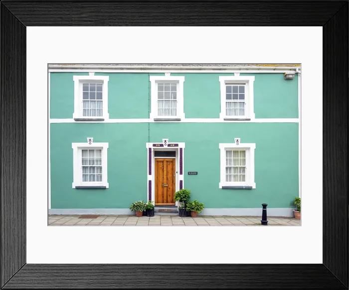 Framed Print : Colourful houses of Aberaeron, Ceredigion, Wales Framed Print : Colourful houses of Aberaeron, Ceredigion, Wales