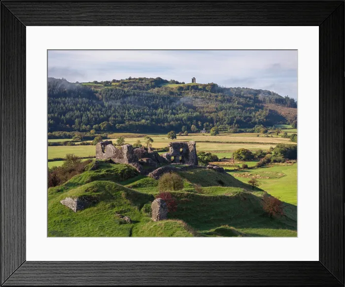 Framed Print : Dryslwyn Castle and Paxton's Tower, Carmarthenshire, Wales, UK. Autumn (September) 2025 Framed Print : Dryslwyn Castle and Paxton's Tower, Carmarthenshire, Wales, UK. Autumn (September) 2025