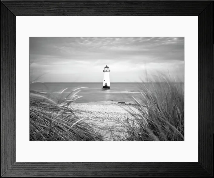 Framed Print : Point of Ayr Lighthouse at Talacre beach, Flintshire, Wales Framed Print : Point of Ayr Lighthouse at Talacre beach, Flintshire, Wales