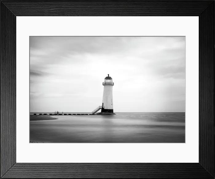 Framed Print : Point of Ayr Lighthouse, said to be haunted, at Talacre beach, Flintshire, Wales Framed Print : Point of Ayr Lighthouse, said to be haunted, at Talacre beach, Flintshire, Wales