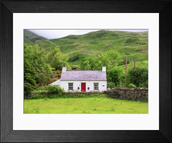 Framed Print : Traditional cottage in Nantperis, Eryri (Snowdonia), Gwynedd, Wales Framed Print : Traditional cottage in Nantperis, Eryri (Snowdonia), Gwynedd, Wales