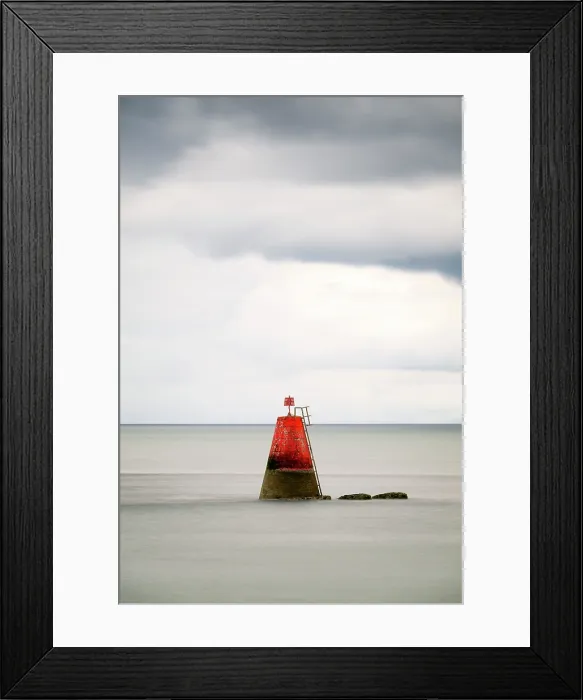 Framed Print : Red beacon at Penmon point, Anglesey, Wales Framed Print : Red beacon at Penmon point, Anglesey, Wales