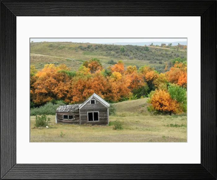 Framed Print : USA, Great Plains, North Dakota, Theodore Roosevelt, National Park, South Unit, ghost house Framed Print : USA, Great Plains, North Dakota, Theodore Roosevelt, National Park, South Unit, ghost house