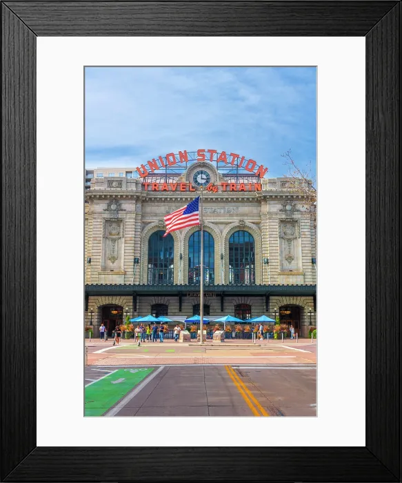 Framed Print : USA, Colorado, Denver, Denver Union Station Framed Print : USA, Colorado, Denver, Denver Union Station